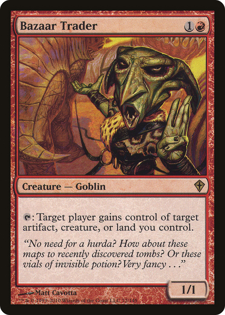 {R} Bazaar Trader [Worldwake][WWK 072]