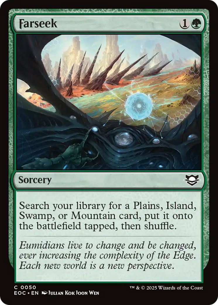{@@ EOC C} Farseek [Edge of Eternities Commander][EOC 050]
