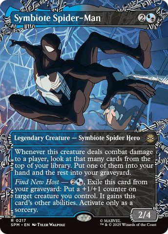 {@@ SPM R} Symbiote Spider-Man (Borderless) [Marvel's Spider-Man] [SPM 217]