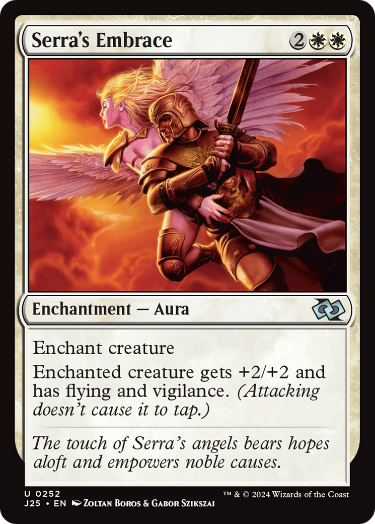 {C} Serra's Embrace [Foundations Jumpstart][J25 252]