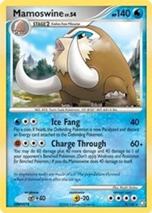 [PKM] Mamoswine (9/146) (Theme Deck Exclusive) [Diamond & Pearl: Legends Awakened]