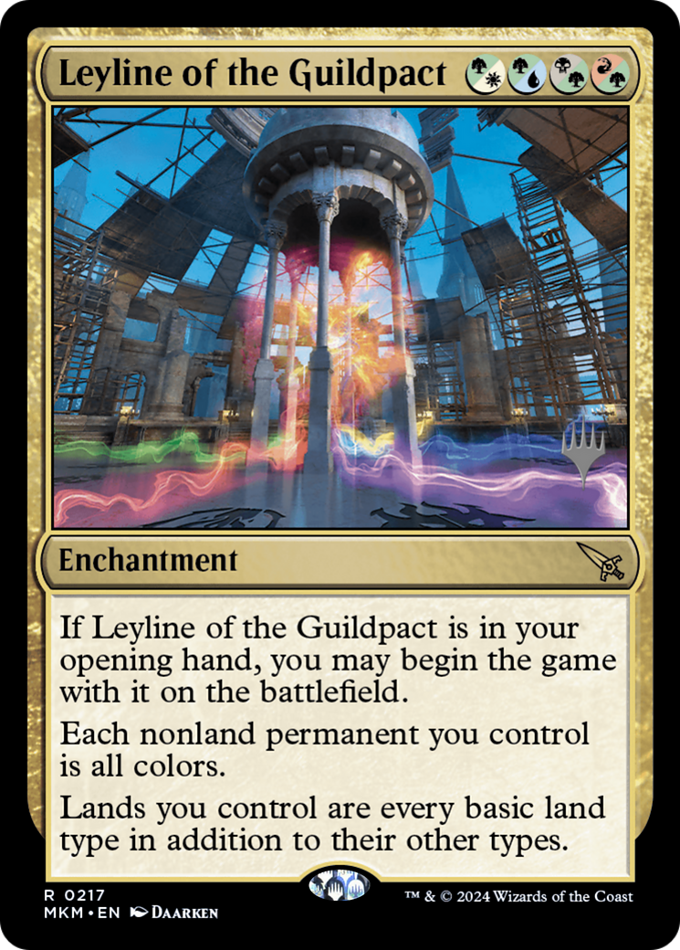 {R} Leyline of the Guildpact (Promo Pack) [Murders at Karlov Manor Promos][PP MKM 217]