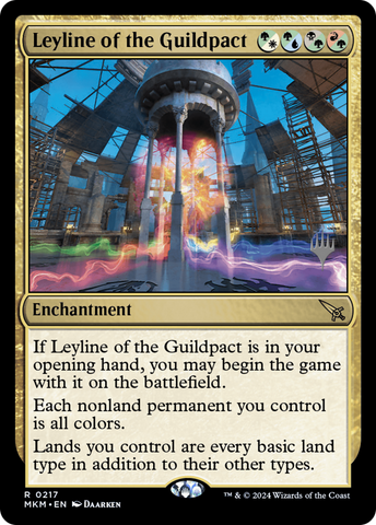 {R} Leyline of the Guildpact (Promo Pack) [Murders at Karlov Manor Promos][PP MKM 217]