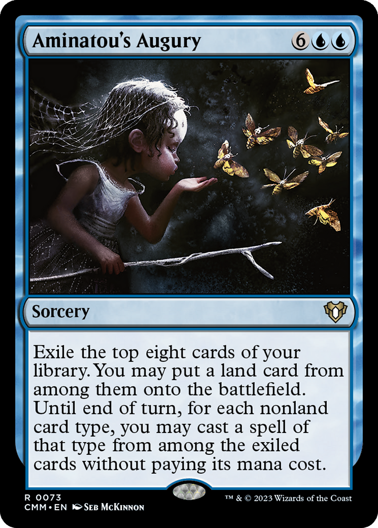 {R} Aminatou's Augury [Commander Masters][CMM 073]