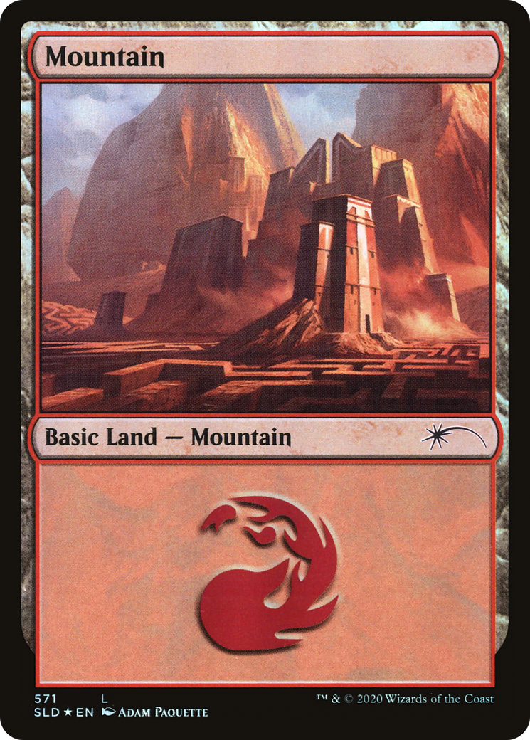{B}[SLD 571] Mountain (Minotaurs) (571) [Secret Lair Drop Promos]