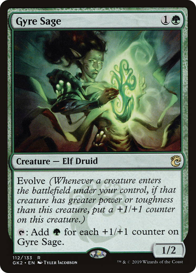 {R} Gyre Sage [Ravnica Allegiance Guild Kit][GK2 112]