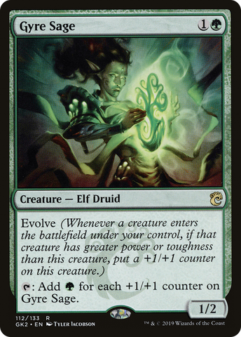 {R} Gyre Sage [Ravnica Allegiance Guild Kit][GK2 112]
