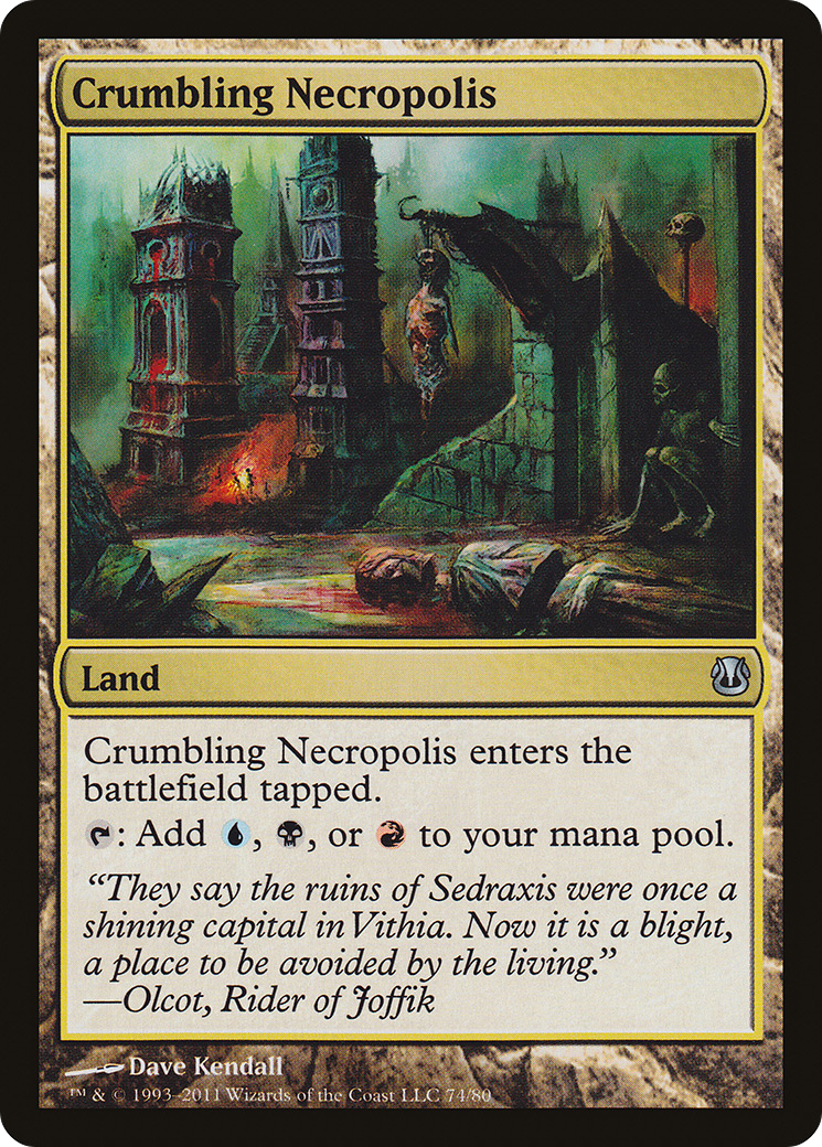{C} Crumbling Necropolis [Duel Decks: Ajani vs. Nicol Bolas][DDH 074]