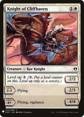 {C} Knight of Cliffhaven [Mystery Booster][LS DDP 005]