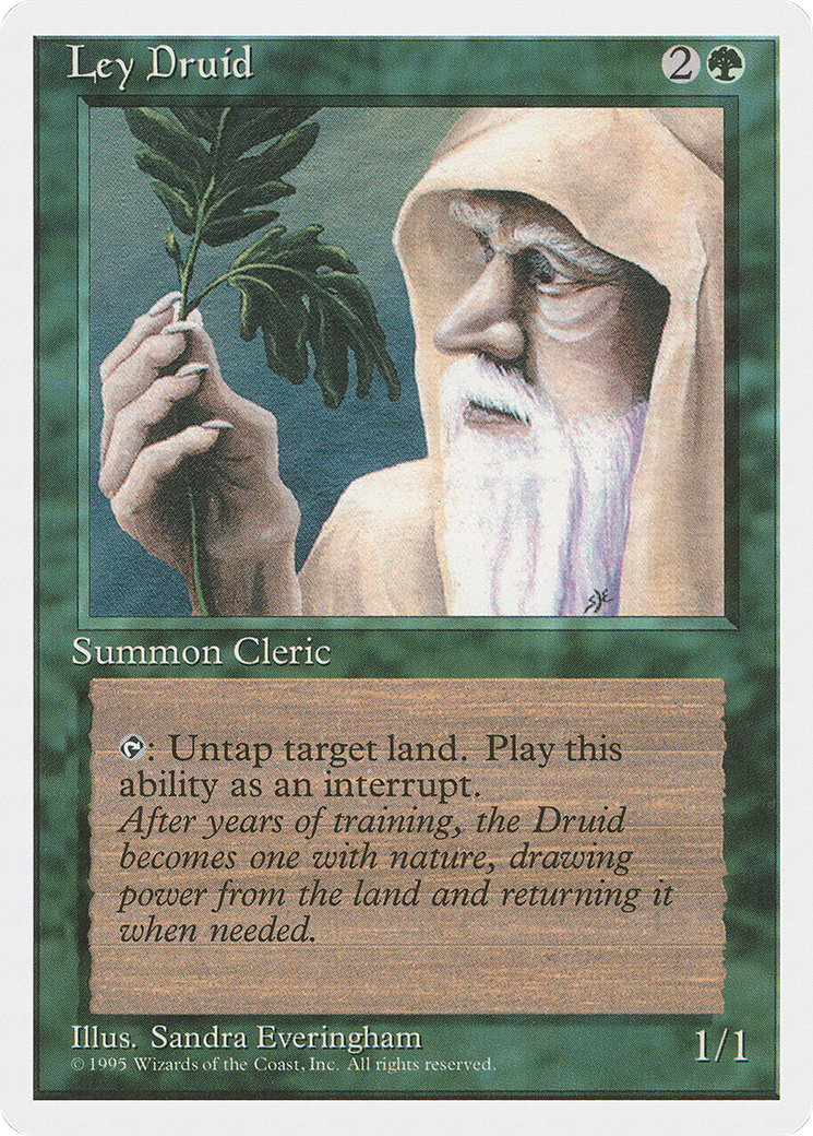 {C} Ley Druid [Fourth Edition][4ED 256]