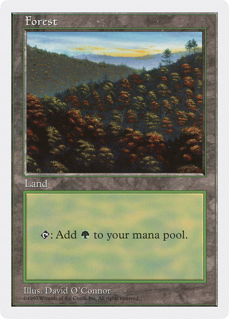 {B}[5ED 448] Forest (448) [Fifth Edition]