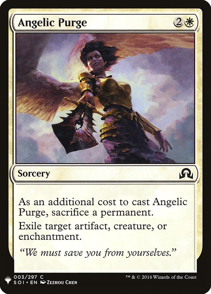 {C} Angelic Purge [Mystery Booster][MB1 SOI 003]