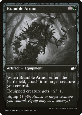 {C} Bramble Armor (171) [Innistrad: Double Feature][DBL 171]
