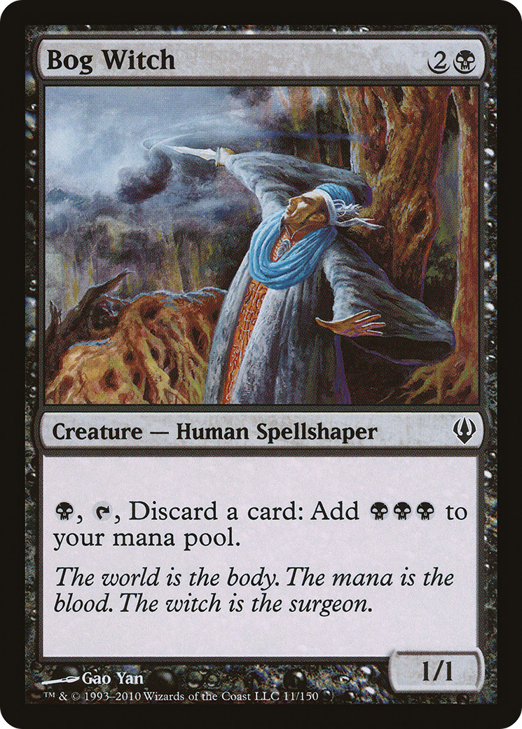 {C} Bog Witch [Archenemy][ARC 011]