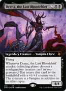 {R} Drana, the Last Bloodchief (Extended Art) [Zendikar Rising][ZNR 338]