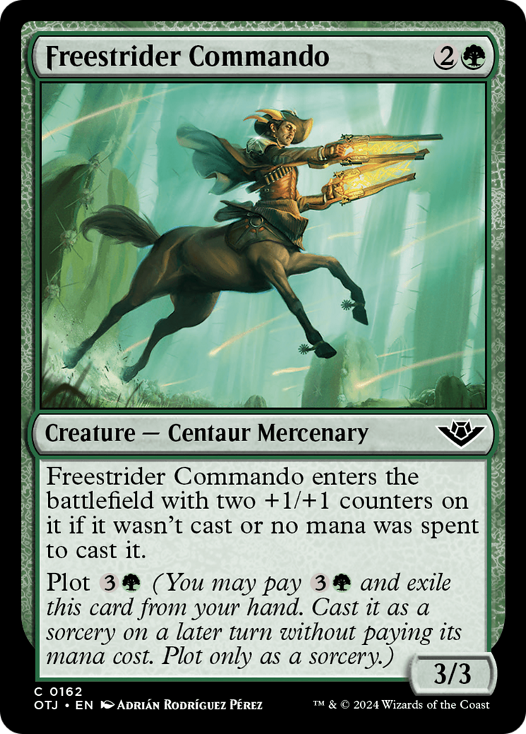 {@C} Freestrider Commando [Outlaws of Thunder Junction][OTJ 162]