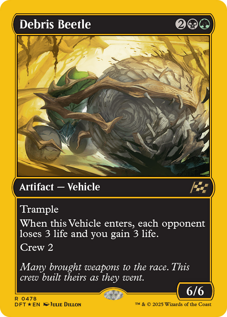 {@R} Debris Beetle (First-Place Foil) [Aetherdrift][DFT 478]