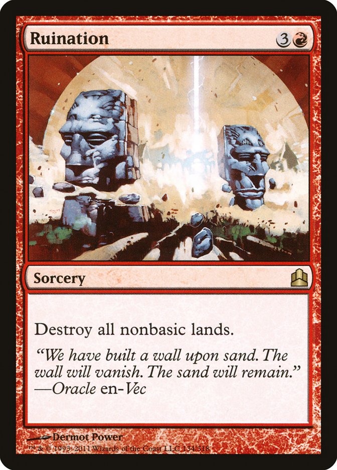 {R} Ruination [Commander 2011][CMD 134]