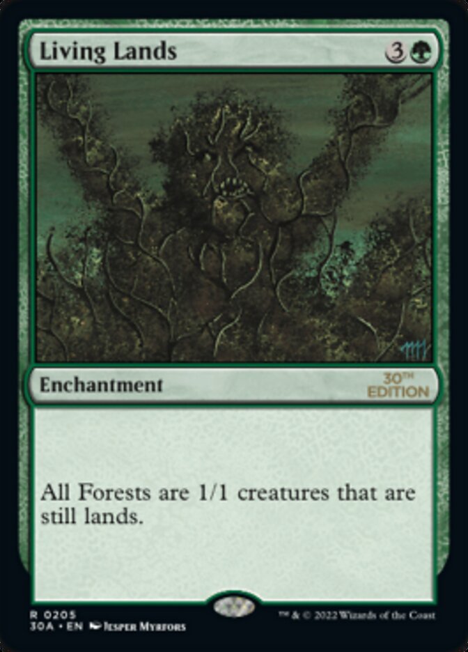 {R} Living Lands [30th Anniversary Edition][30A 205]