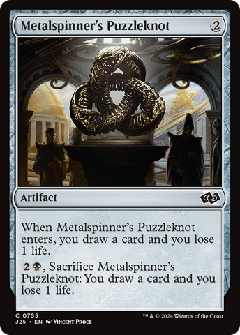 {C} Metalspinner's Puzzleknot [Foundations Jumpstart][J25 755]
