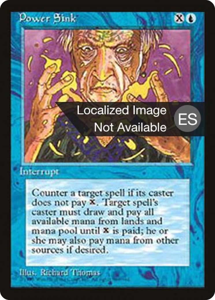 {F} Power Sink [Fourth Edition (Foreign Black Border)][FBB 4ED 093]