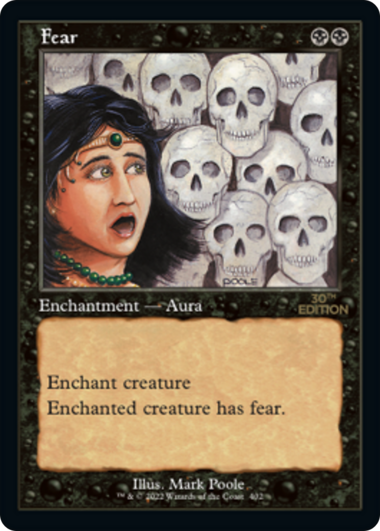 {C} Fear (Retro) [30th Anniversary Edition][30A 402]