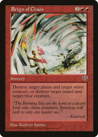 {C} Reign of Chaos [Mirage][MIR 190]