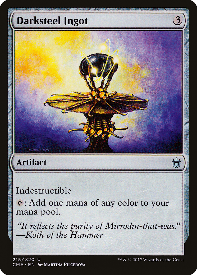 {C} Darksteel Ingot [Commander Anthology][CMA 215]