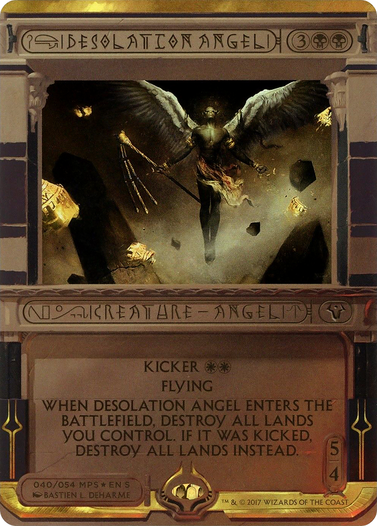 {R} Desolation Angel (Invocation) [Amonkhet Invocations][MP2 040] - Misty Mountain Games