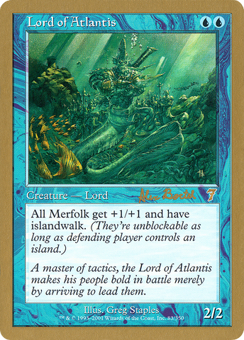 {R} Lord of Atlantis (Alex Borteh) [World Championship Decks 2001][GB WC01 AB83]