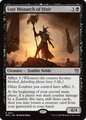 {R} Lost Monarch of Ifnir [Aetherdrift Commander][DRC 011]