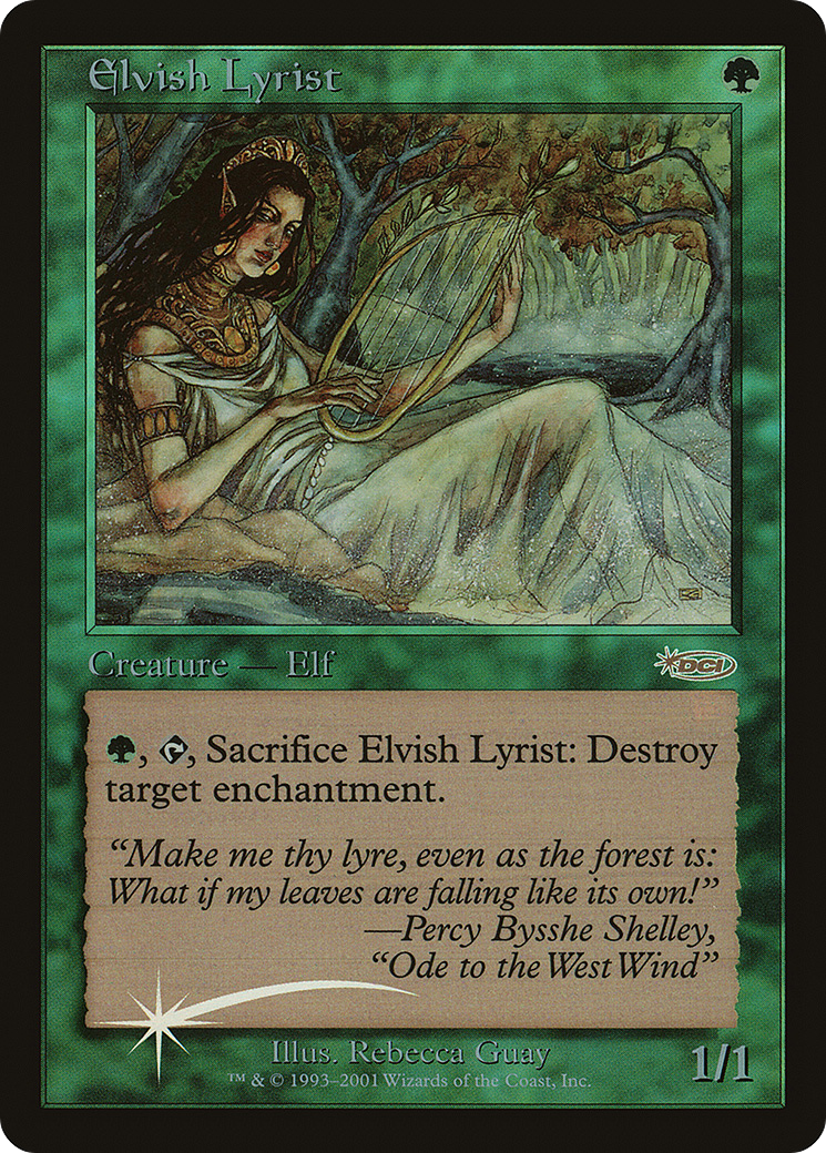 {R} Elvish Lyrist [Junior Super Series][PA PSUS 005]