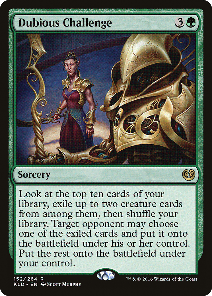 {R} Dubious Challenge [Kaladesh][KLD 152]