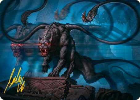 {A} Displacer Beast Art Card (Gold-Stamped Signature) [Dungeons & Dragons: Adventures in the Forgotten Realms Art Series][GS AAFR 008]