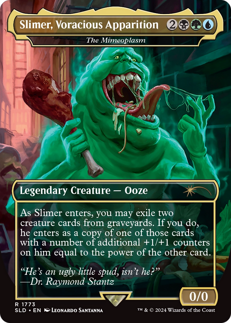 {R} Slimer, Voracious Apparition - The Mimeoplasm [Secret Lair Drop Series][SLD 1773]