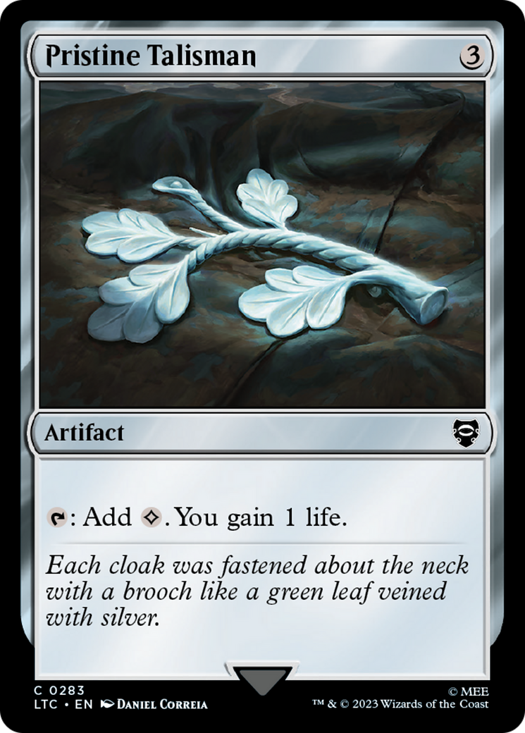 {C} Pristine Talisman [The Lord of the Rings: Tales of Middle-Earth Commander][LTC 283]