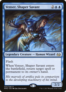 {R} Venser, Shaper Savant [Modern Masters 2017][MM3 055] - Misty Mountain Games