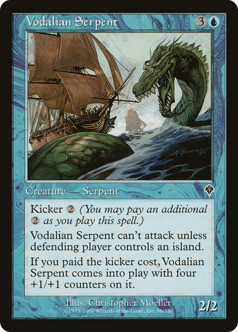 {C} Vodalian Serpent [Invasion][INV 086]