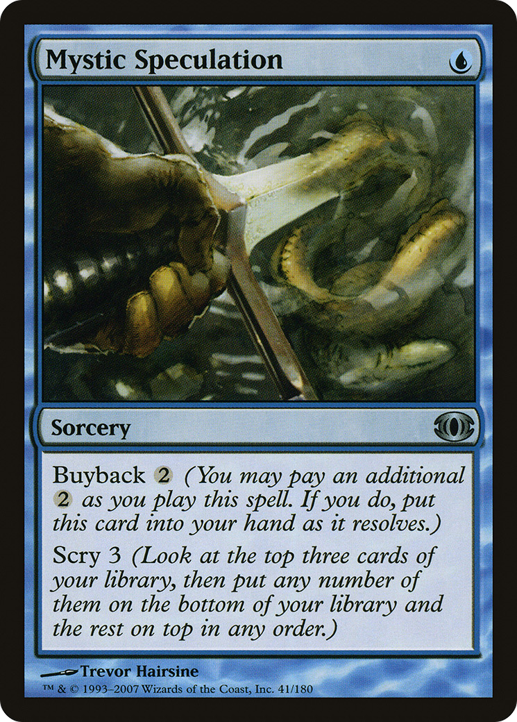 {C} Mystic Speculation [Future Sight][FUT 041]
