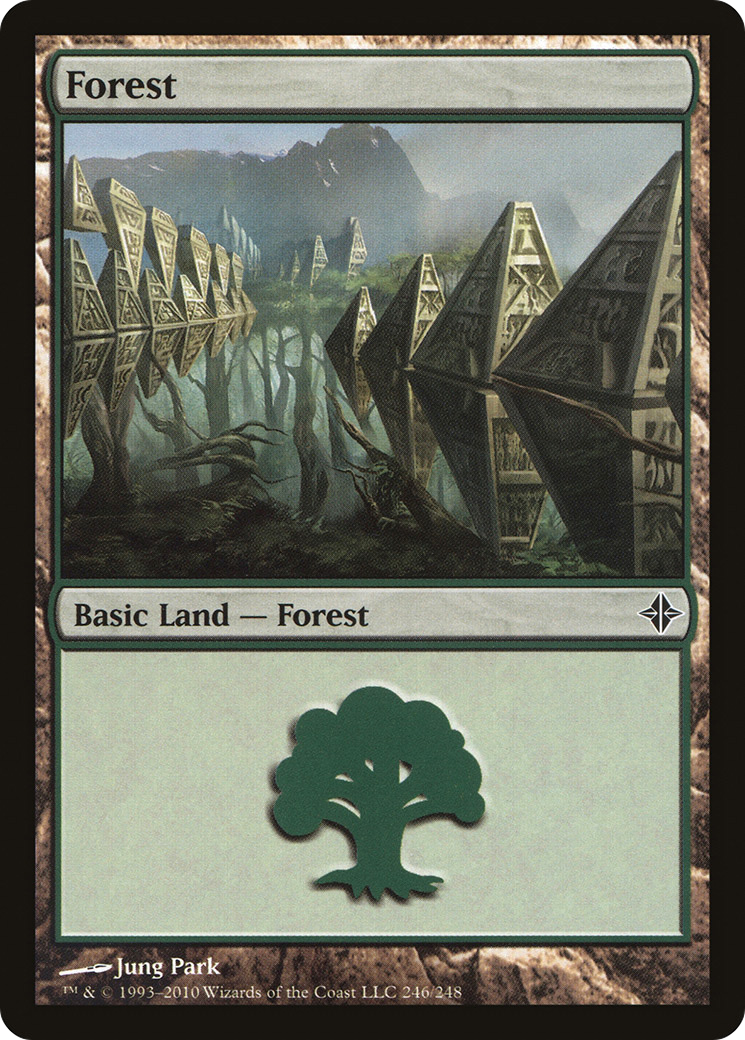{B}[ROE 246] Forest (246) [Rise of the Eldrazi]