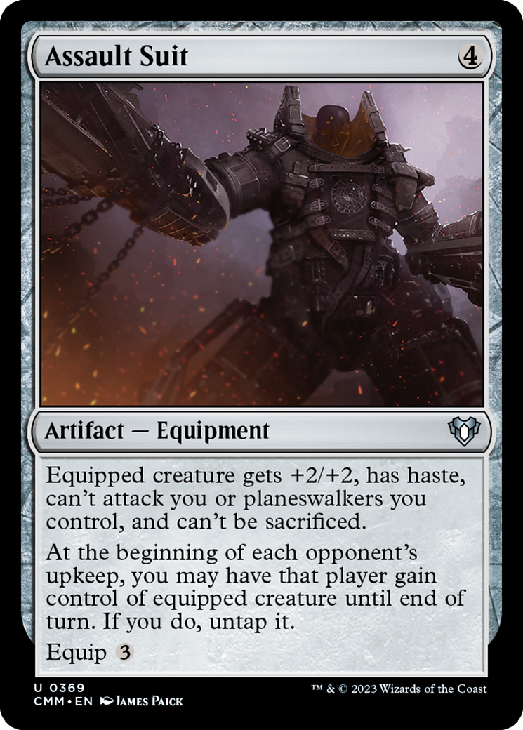 {C} Assault Suit [Commander Masters][CMM 369]
