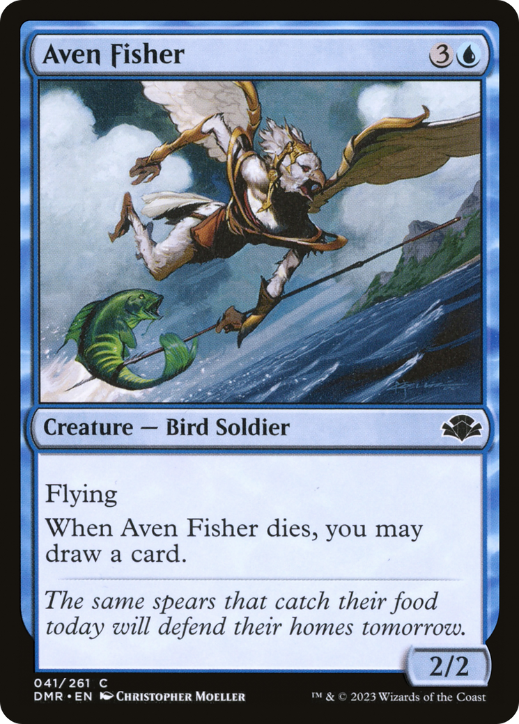 {C} Aven Fisher [Dominaria Remastered][DMR 041]