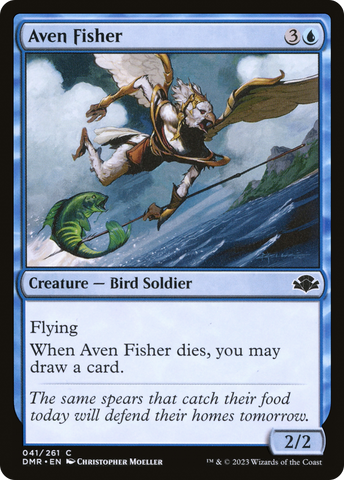 {C} Aven Fisher [Dominaria Remastered][DMR 041]