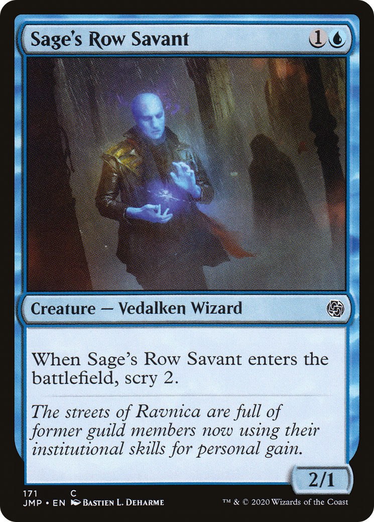 {C} Sage's Row Savant [Jumpstart][JMP 171]