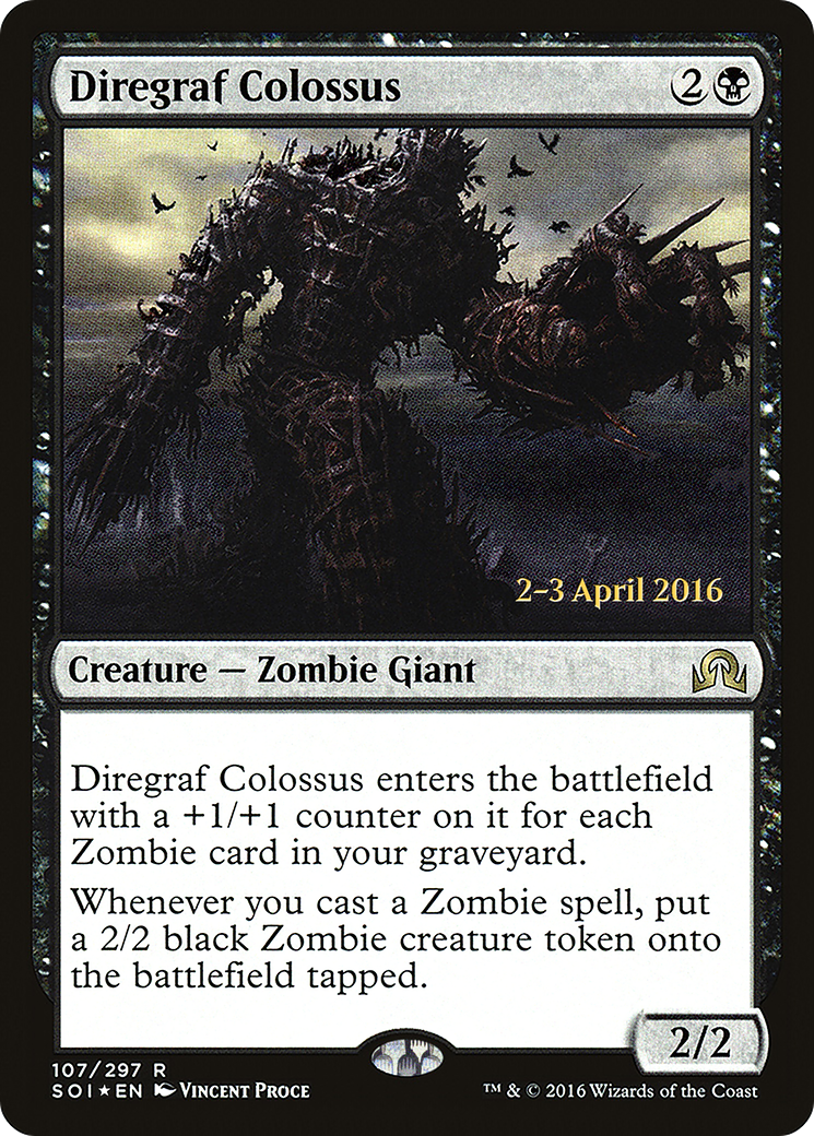 {R} Diregraf Colossus [Shadows over Innistrad Prerelease Promos][PR SOI 107] - Misty Mountain Games