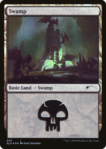 {B}[SLD 556] Swamp (Minions) (556) [Secret Lair Drop Promos]