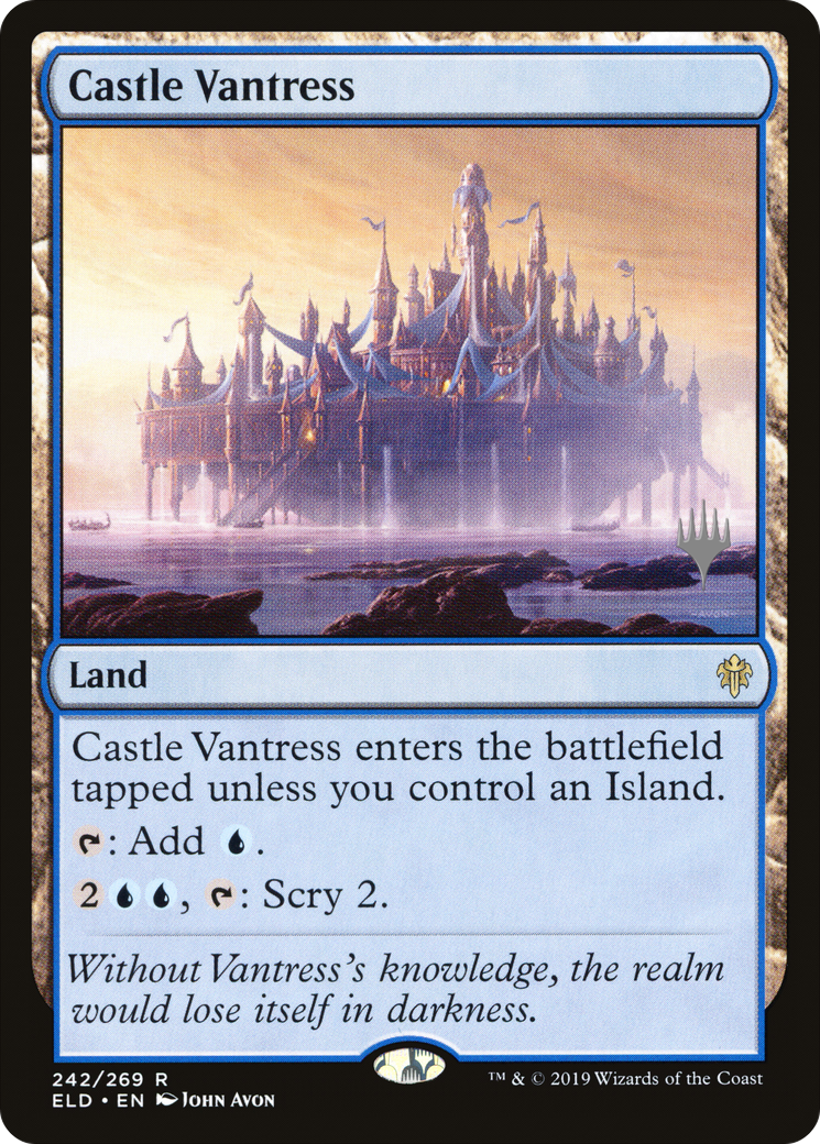 {R} Castle Vantress (Promo Pack) [Throne of Eldraine Promos][PP ELD 242]