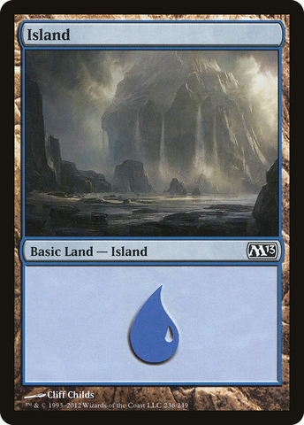 {B}[M13 236] Island (236) [Magic 2013]