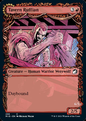 {C} Tavern Ruffian // Tavern Smasher (Showcase Equinox) [Innistrad: Midnight Hunt][MID 296]