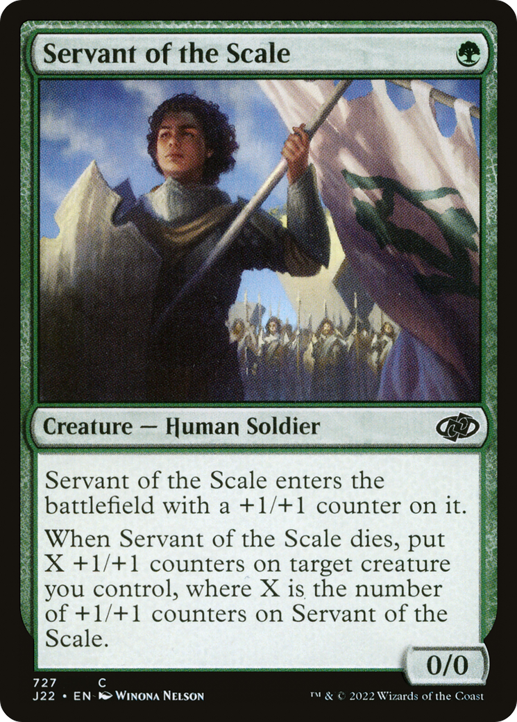 {C} Servant of the Scale [Jumpstart 2022][J22 727]